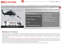 Tablet Screenshot of ci-systems.com